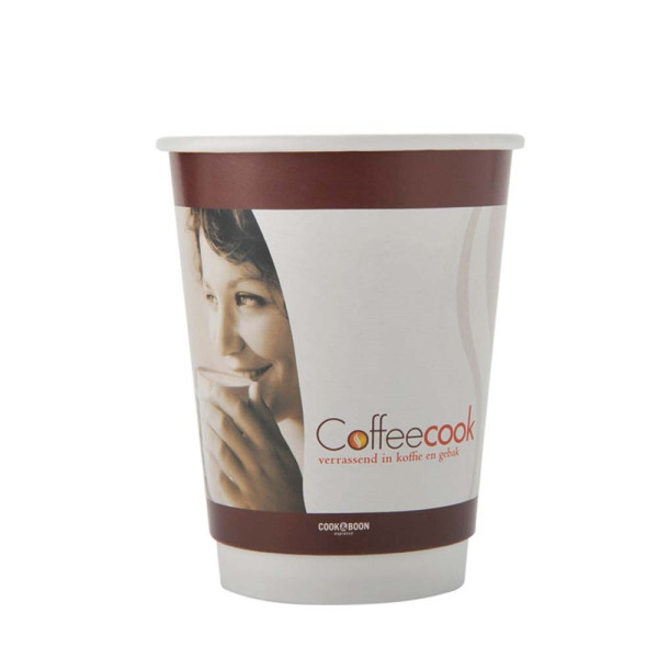 Cup dubbelwandig 290ml/12oz, v.a. 1.000 st., full colour, all-over