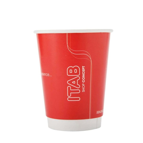 Cup dubbelwandig 290ml/12oz, v.a. 25.000 st, full colour, all-over