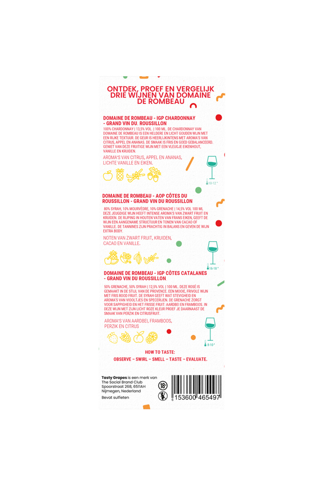 Tasty Grapes Moments proeverij "Jij bent geweldig!"