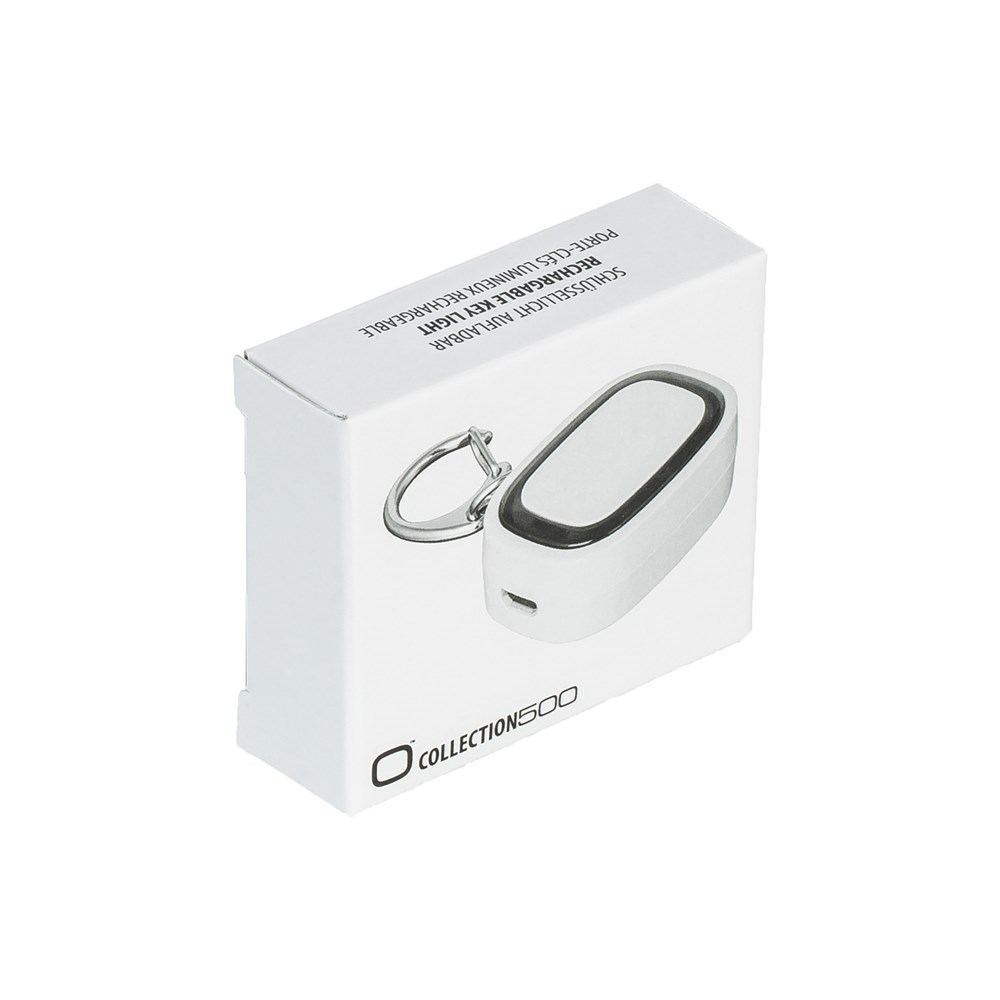 Sleutelhanger met licht, oplaadbaar COLLECTION 500