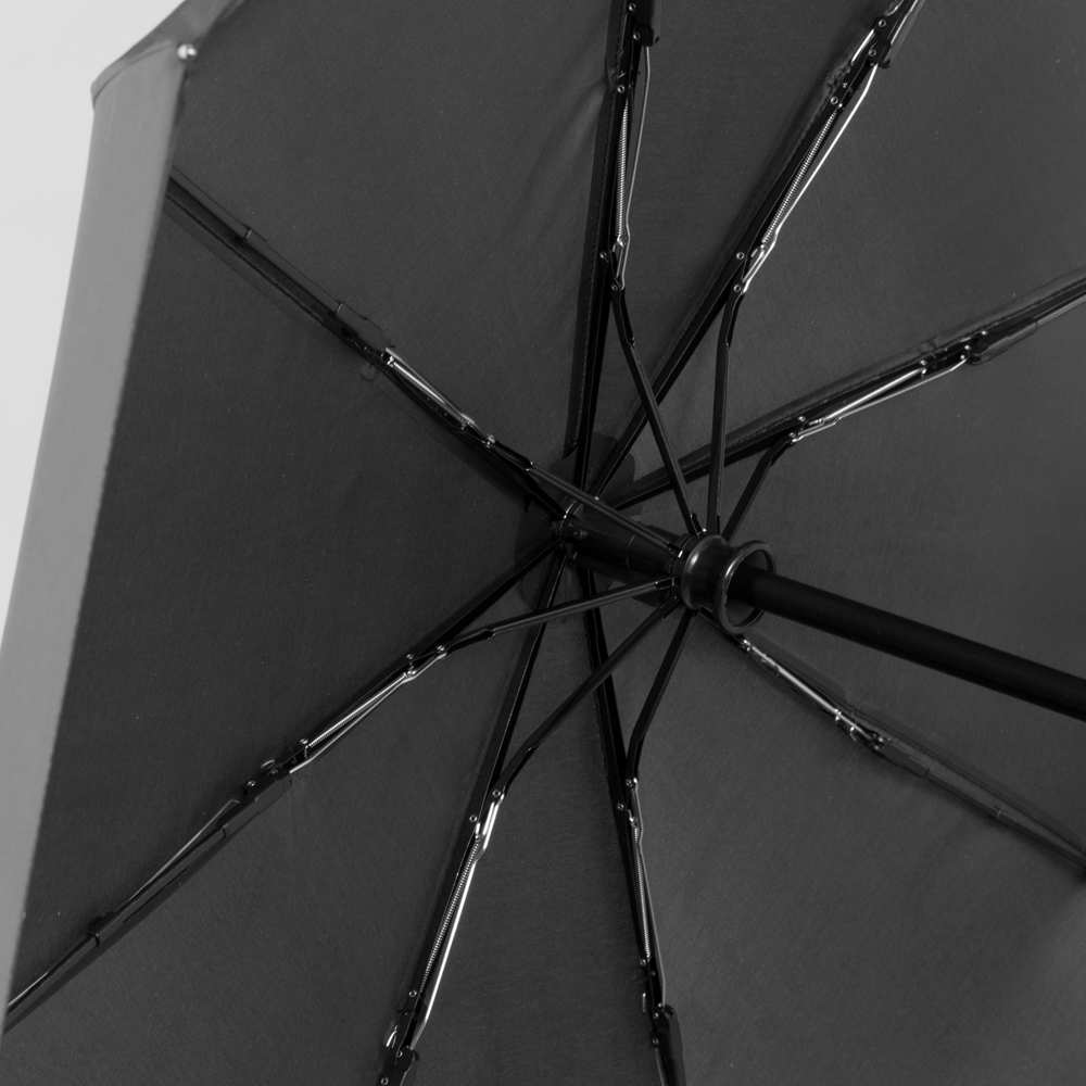 Primo compacte automatische paraplu, 180T pongee met waterafstotende coating