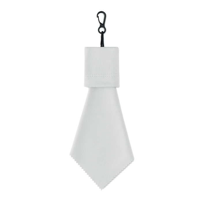 CLEAR - RPET reinigingsdoekje - Wit