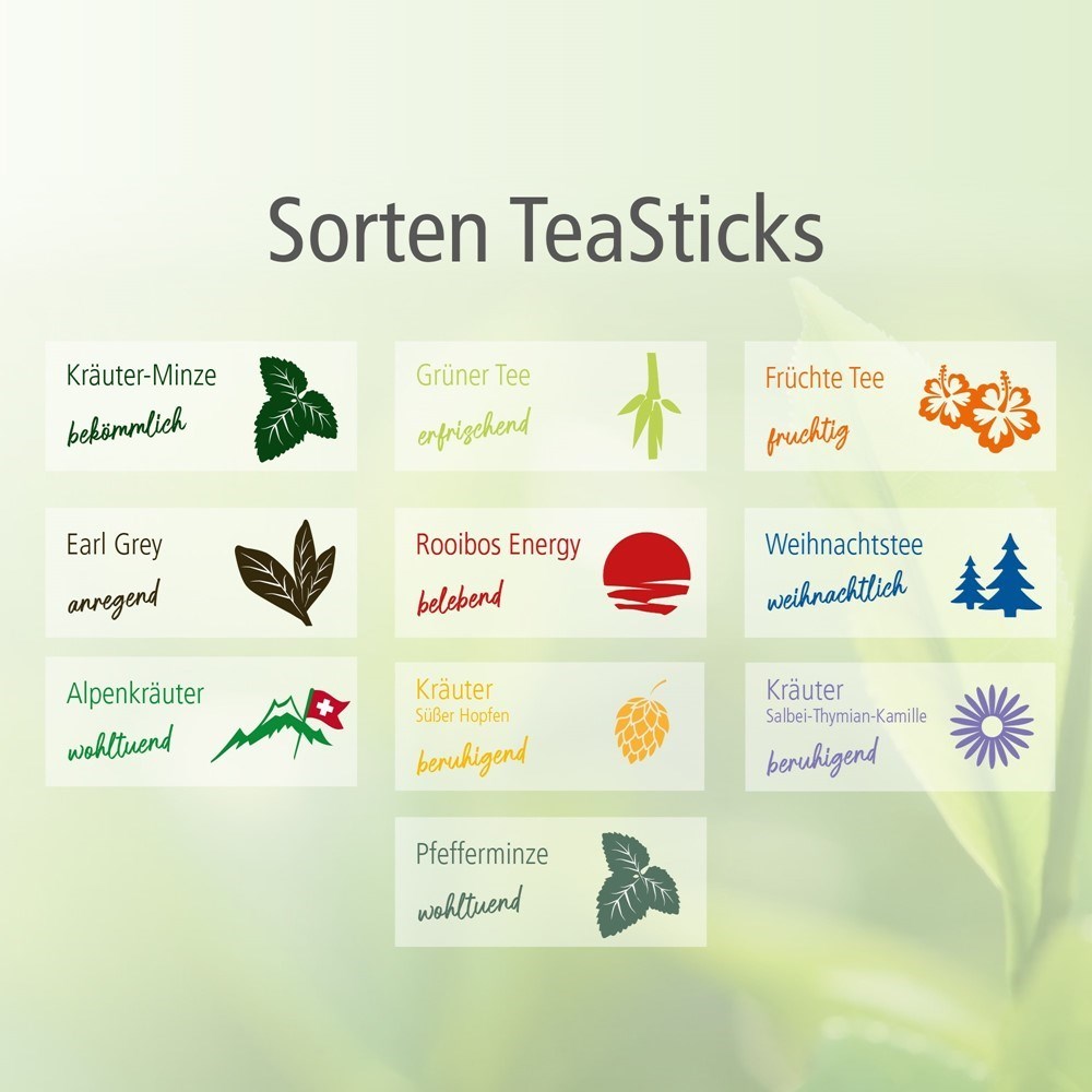 Bio TeaStick - Alpenkruiden - Individueel Design