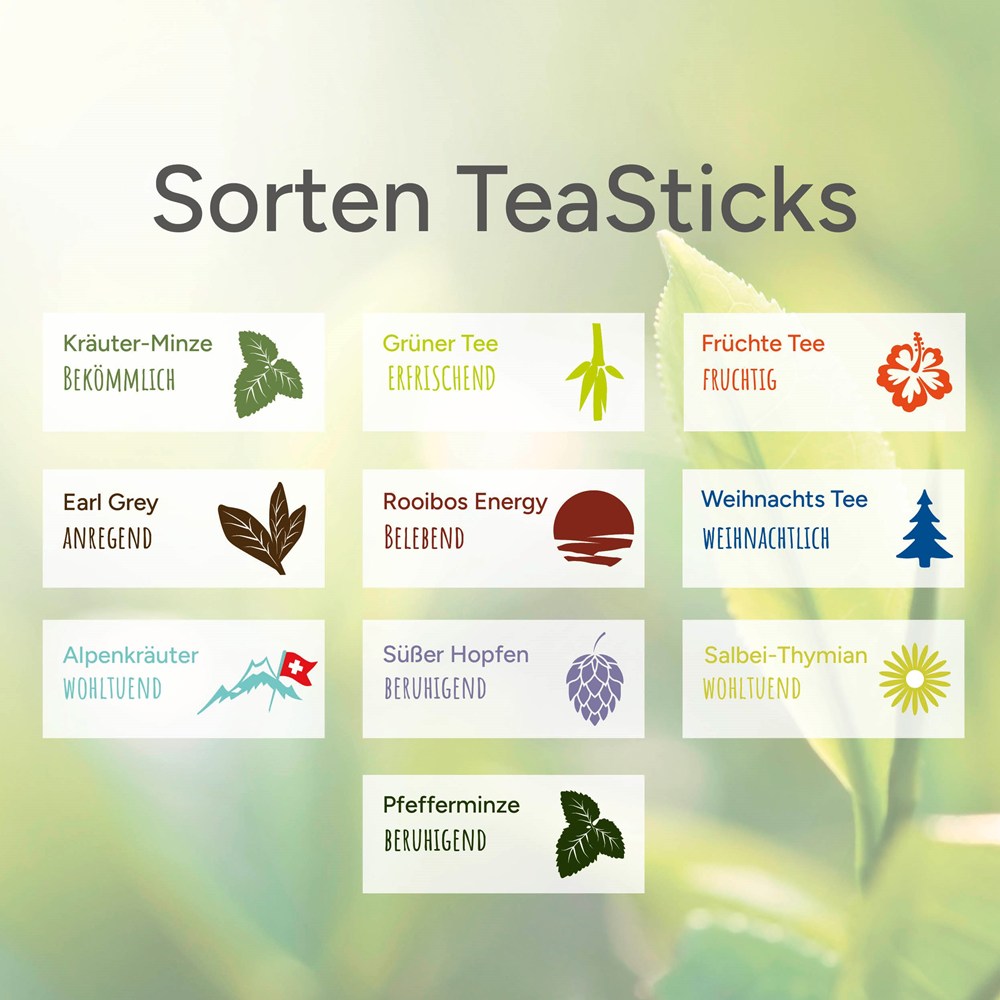 TeaStick - Alpenkruiden - Individueel Design