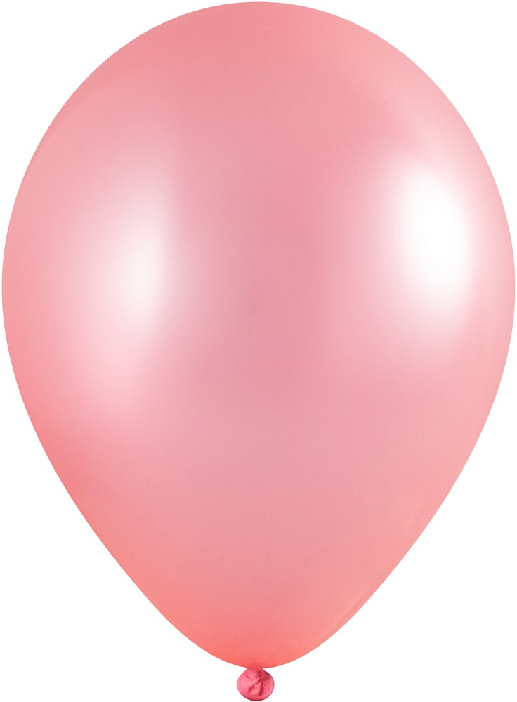 Ballonnen bedrukt 85/95 cm - Ø 33 cm - 11 inch - Roze Metallic (2630) (± PMS 700)
