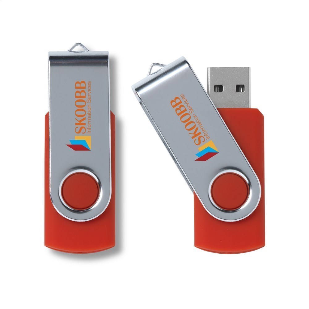 USB Twist 64 GB - rood