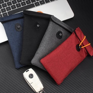 Faraday Bag L CM-4814 Rood - Zwart - Black C