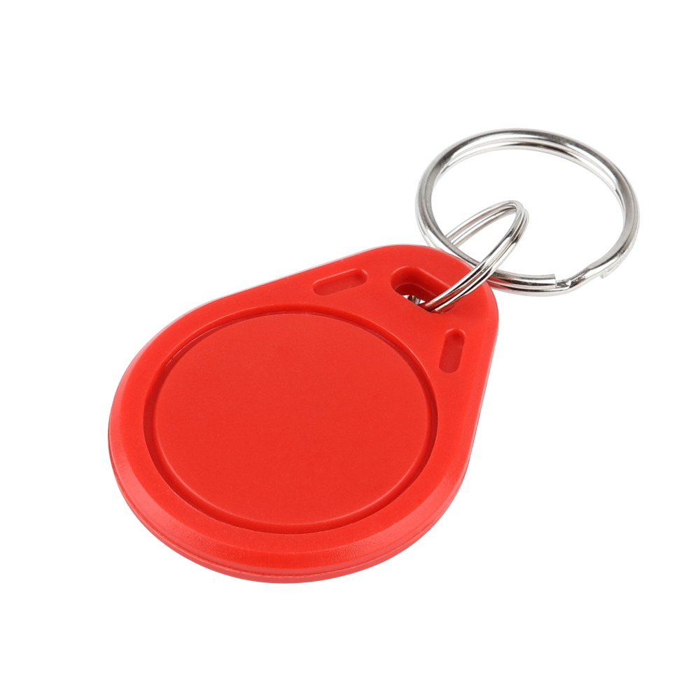 RFID Sleutelhanger Mifare 1K F08 Wit - Rood