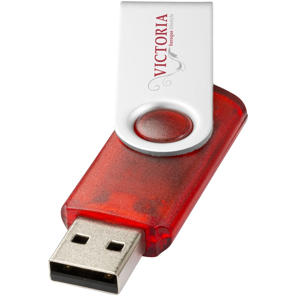 Rotate USB stick transparant