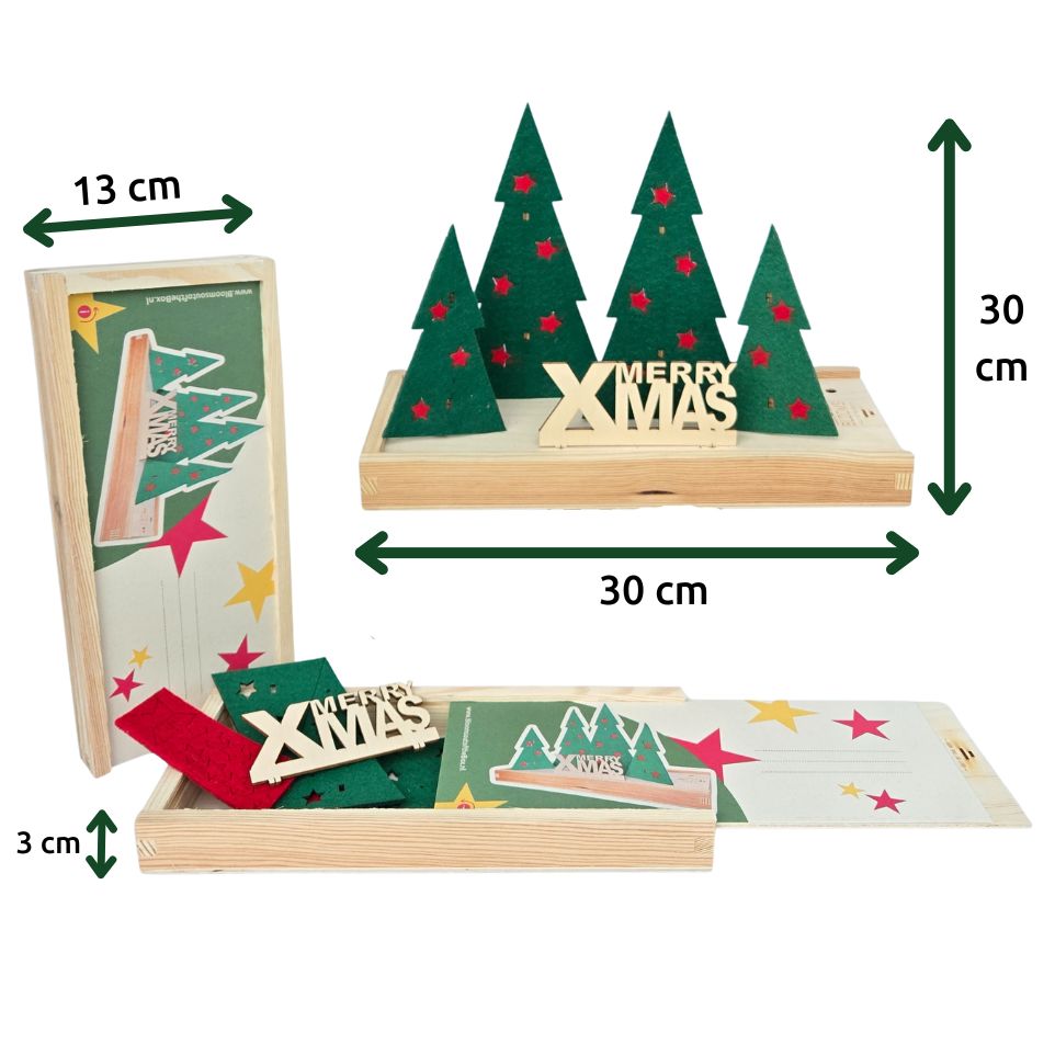 Happy Xmas 'Your logo'- red stars