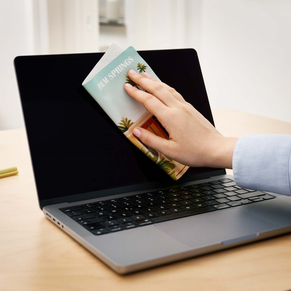 rPET GripCleaner® 4in1 muismat  23x20 cm met individuele inlegkaart, all-inclusive-pakket