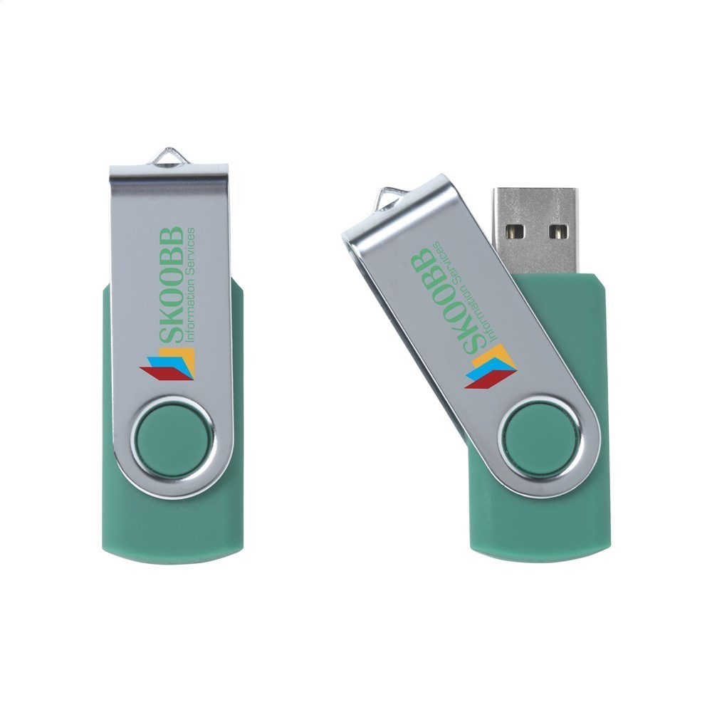 USB Twist 64 GB - groen