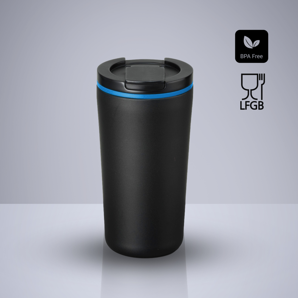 Dynamic thermomok met koperlaag, 370 ml - Blauw