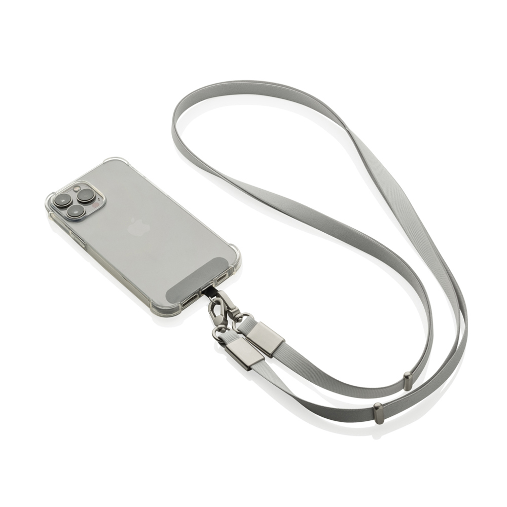 Nivo RCS recycled PET Crossbody lanyard