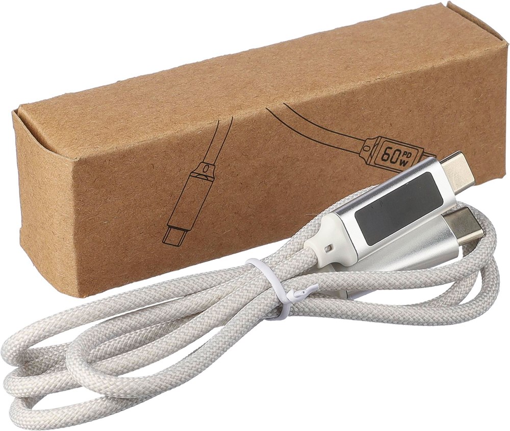 Nylon oplaadkabel Claudia