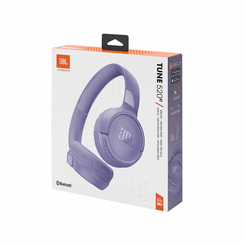 JBL Tune 520BT Purple JBL Tune 520BT Purple