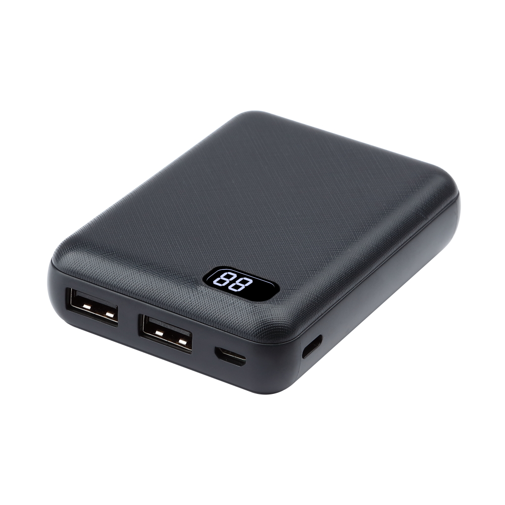 Power Bank Sirius 10.000 mAh Wit - Zwart - Black C