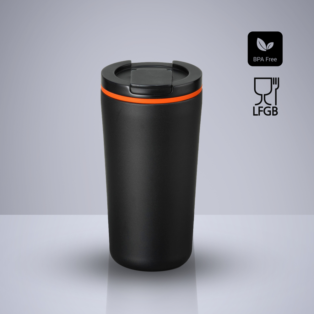 Dynamic thermomok met koperlaag, 370 ml - Oranje