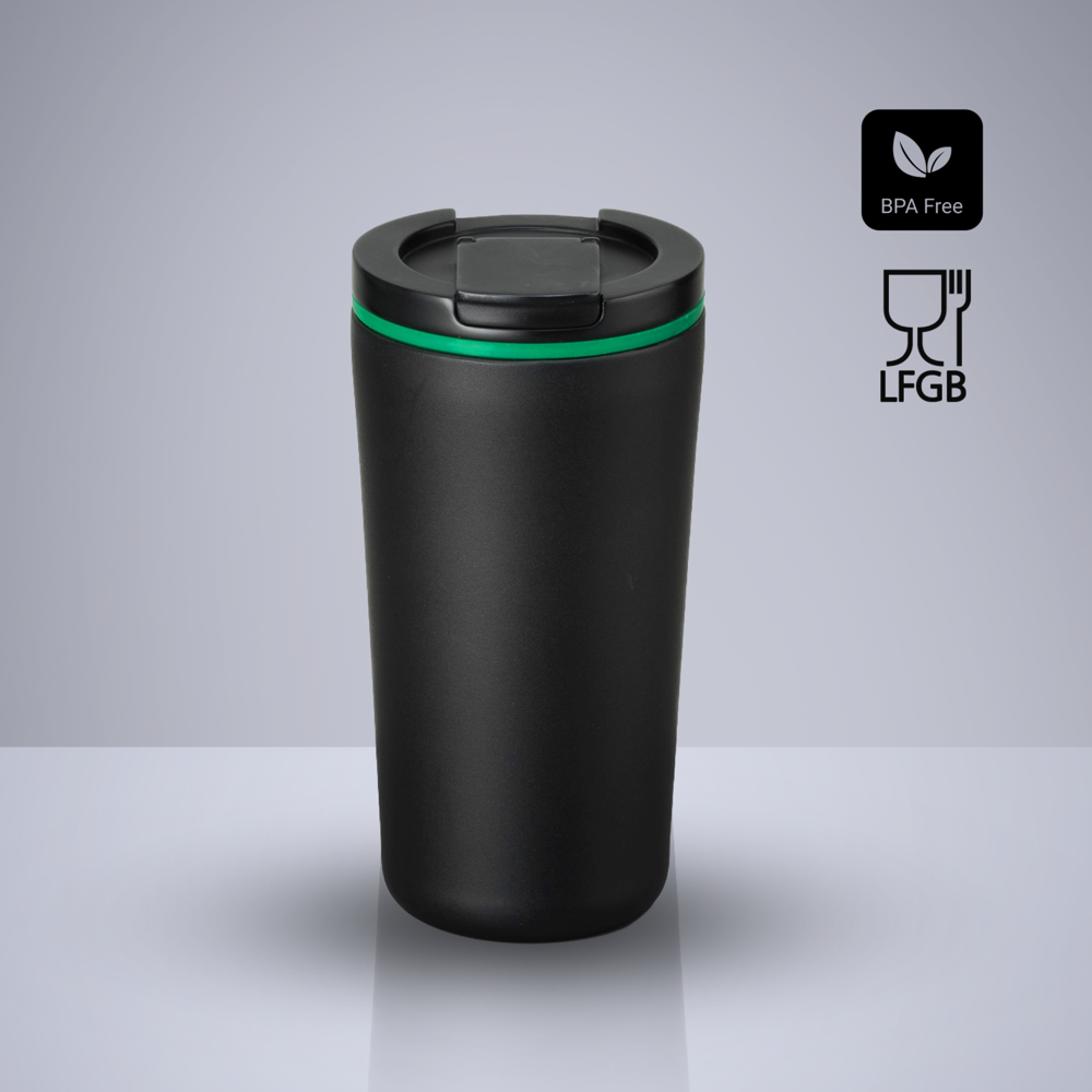 Dynamic thermomok met koperlaag, 370 ml - Groen