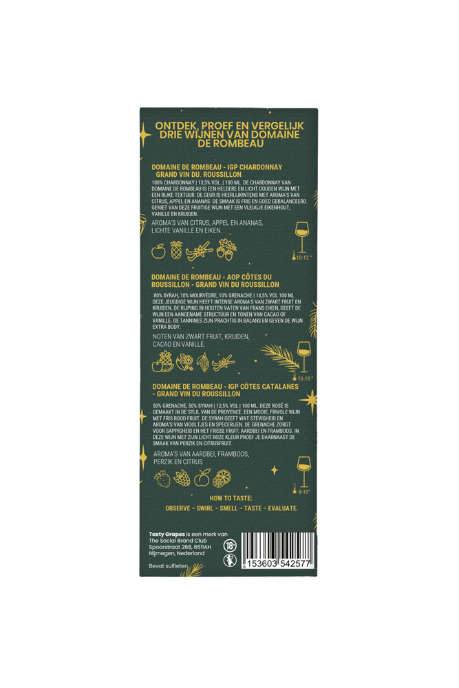 Tasty Grapes Moments proeverij " Proost op jou!"