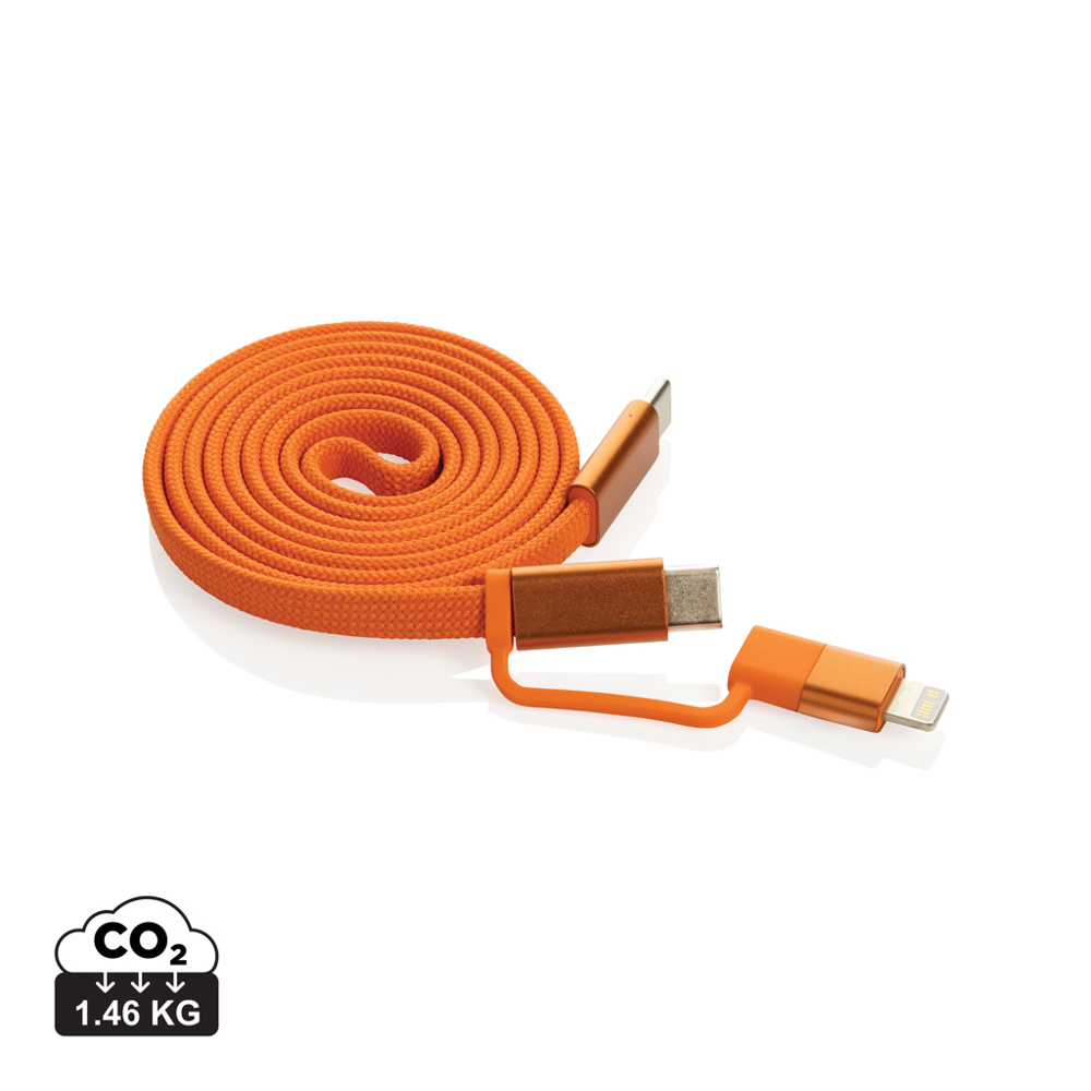 Arc Ultra-thin RCS recycled 60W 2 in 1 magnetische kabel