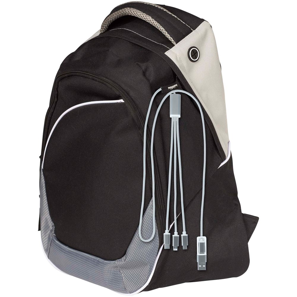 Versatile 5-1 oplaadkabel van gerecycled aluminium