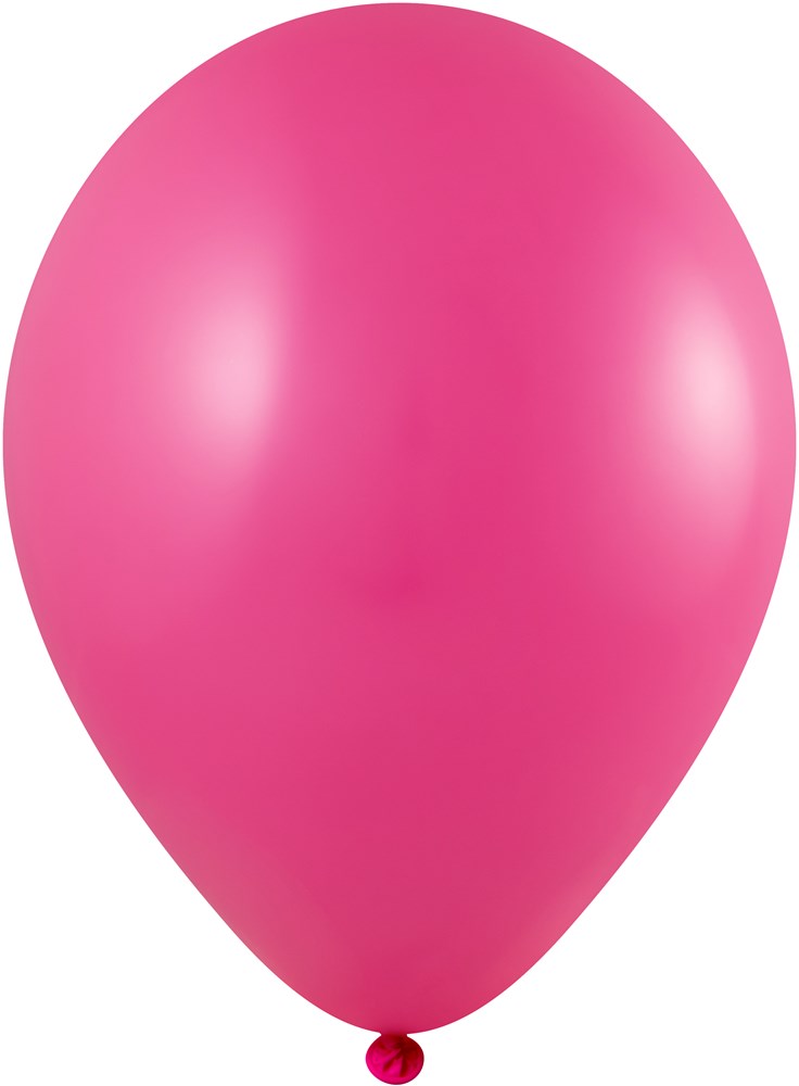 Ballonnen bedrukt 85/95 cm - Ø 33 cm - 11 inch - Magenta (1040) Pastel (± PMS 219)