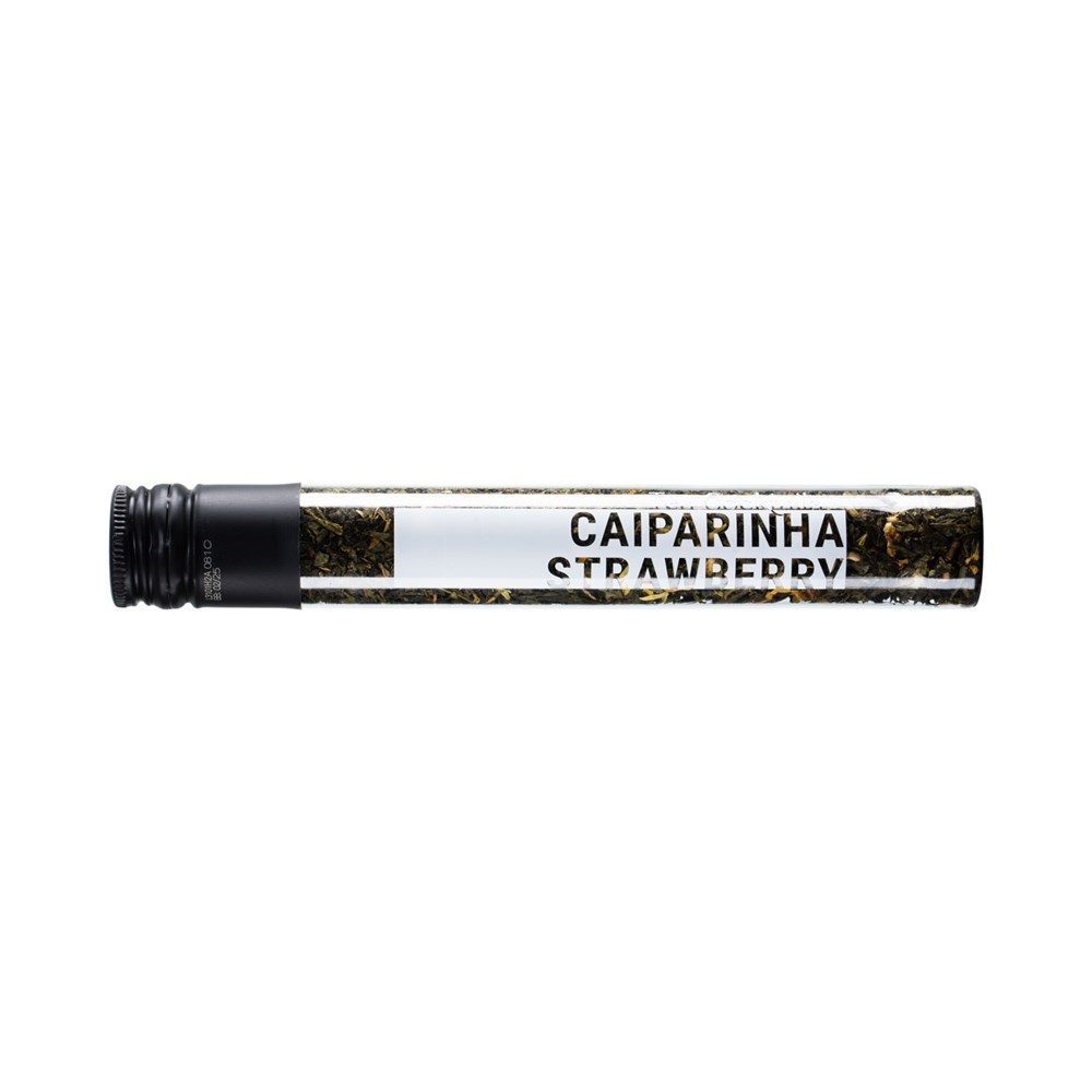 Losse rPET tube Caipirinha Strawberry thee