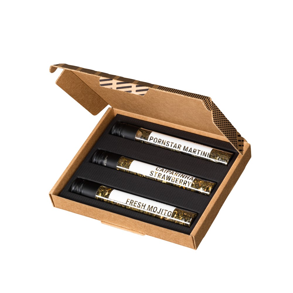 Verse theeproverij met 3 verschillende smaken