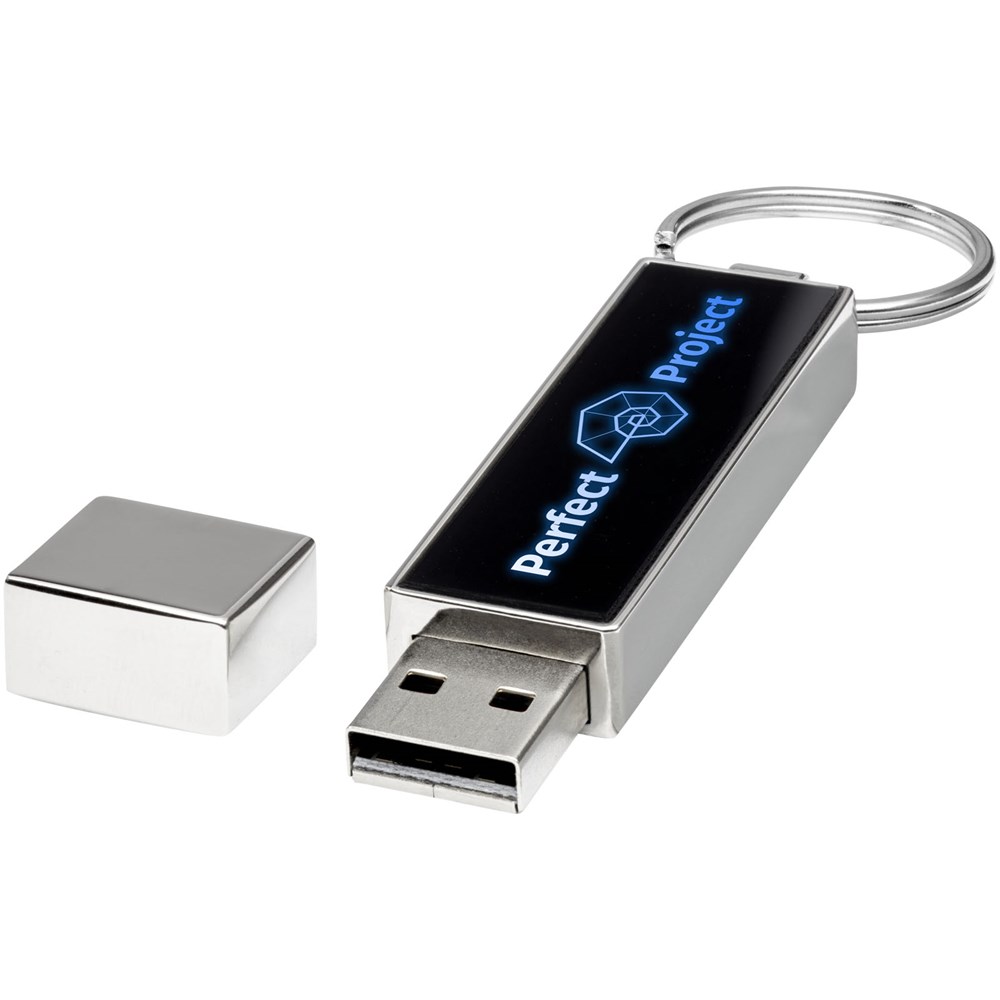 Rechthoekige oplichtende USB