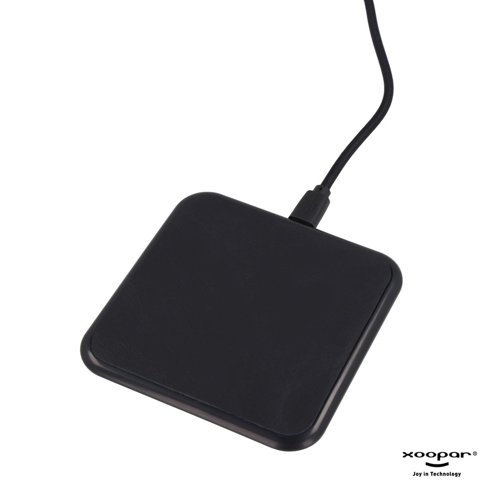 2259 | Xoopar Iné Wireless Fast Charger - Recycled Leather 15W