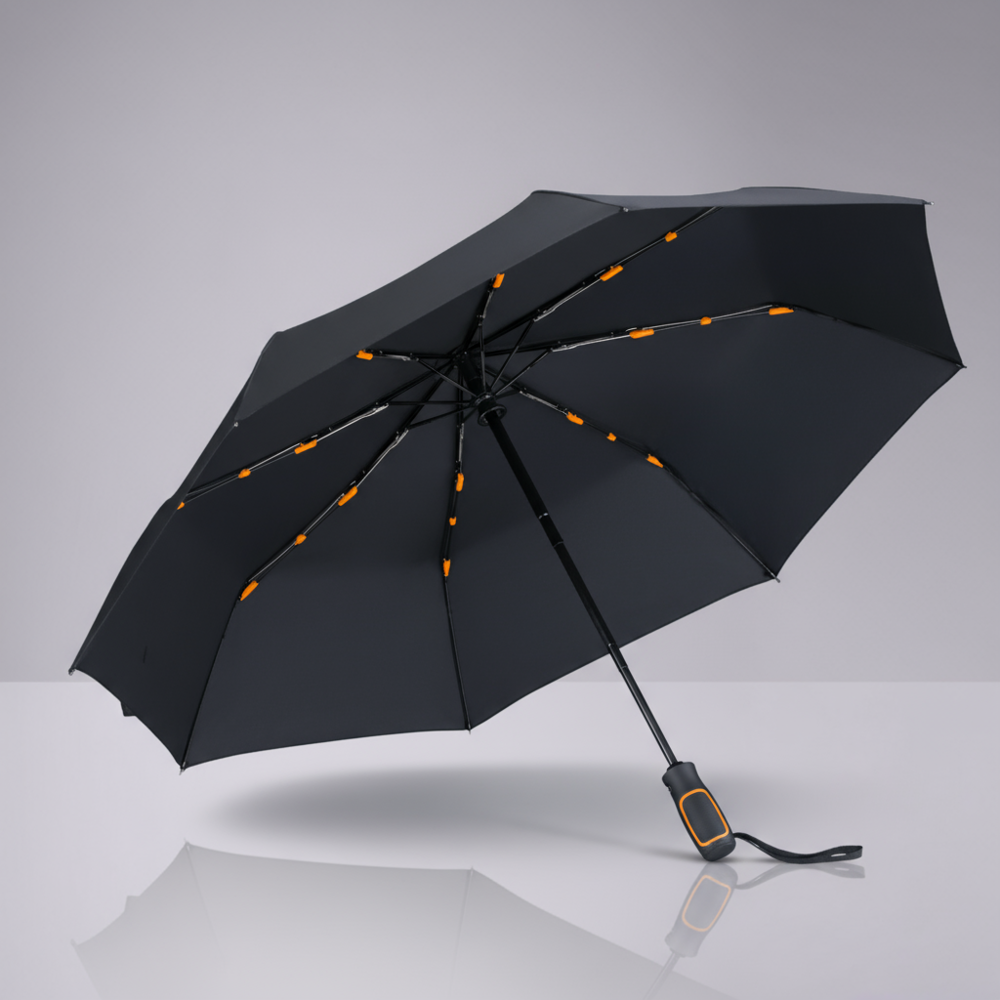 Travel Set: thermomok 370 ml en automatische paraplu