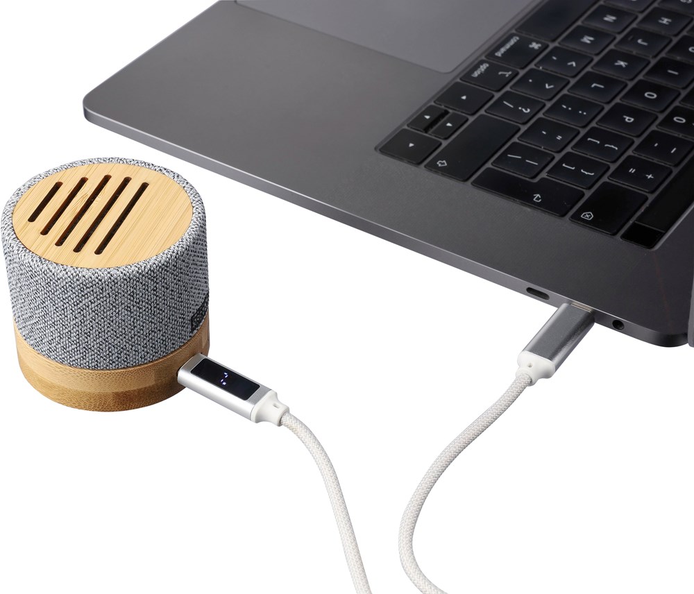 Nylon oplaadkabel Claudia