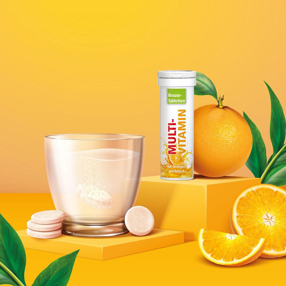 Buisje met 10 bruistabletten - Multivitamine