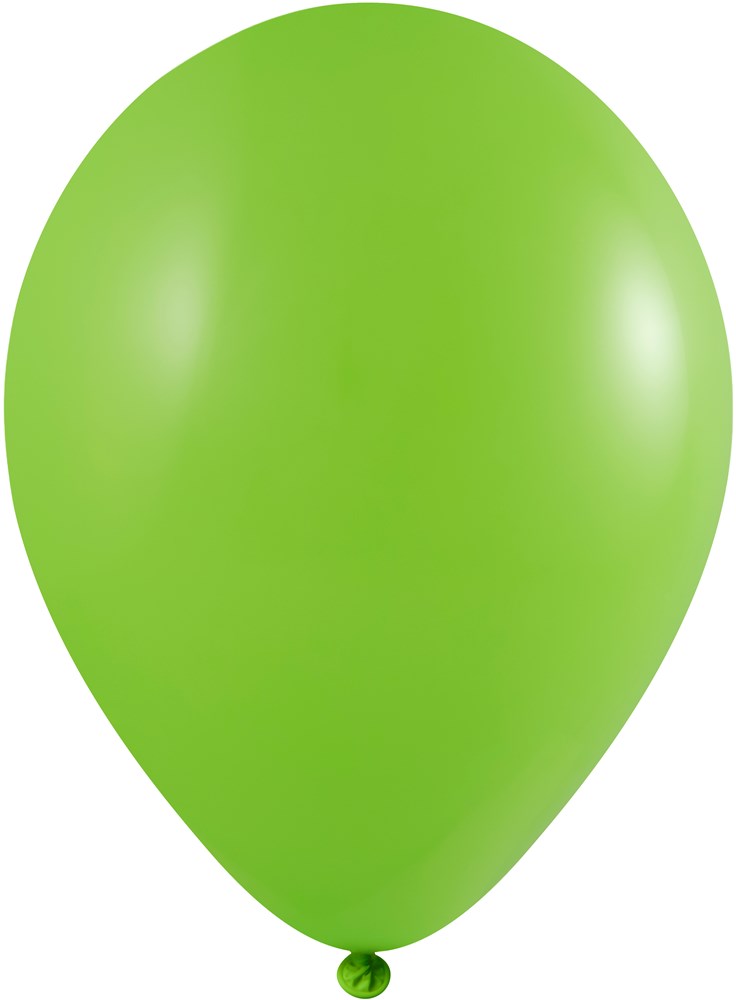 Ballonnen bedrukt 85/95 cm - Ø 33 cm - 11 inch - Midden Groen (1061) Pastel (± PMS 360)