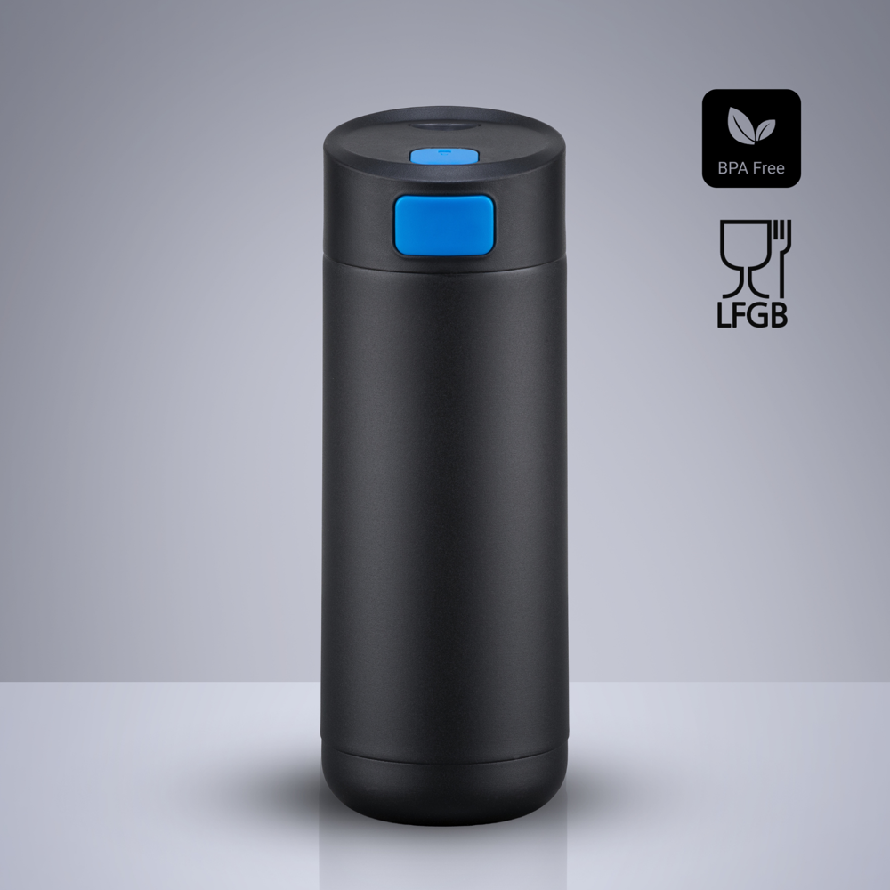 Expedition thermomok met koperlaag, 450 ml - Blauw