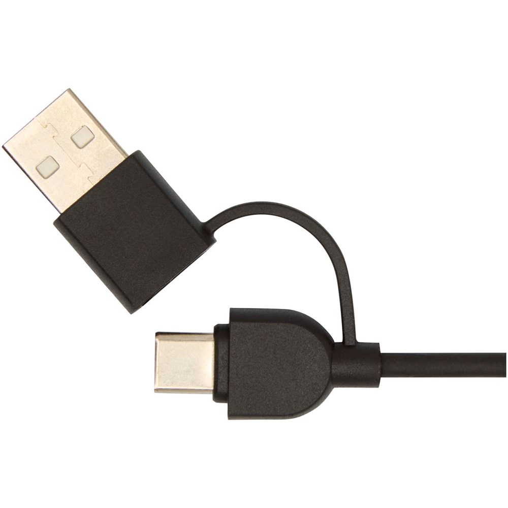 Freal 15 W draadloos oplaadstation van gerecycled plastic