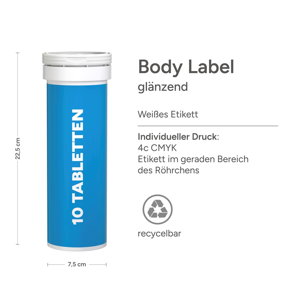 Buisje met 10 bruistabletten - Elektrolyten