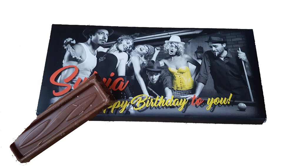 Chocolade reep 200 gr.