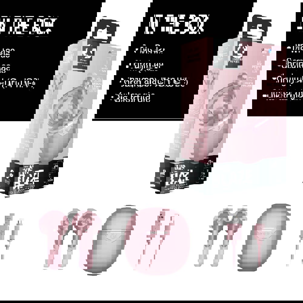 3TW2200 I Fresh 'n Rebel Twins Blaze - True Wireless oordopjes met ENC