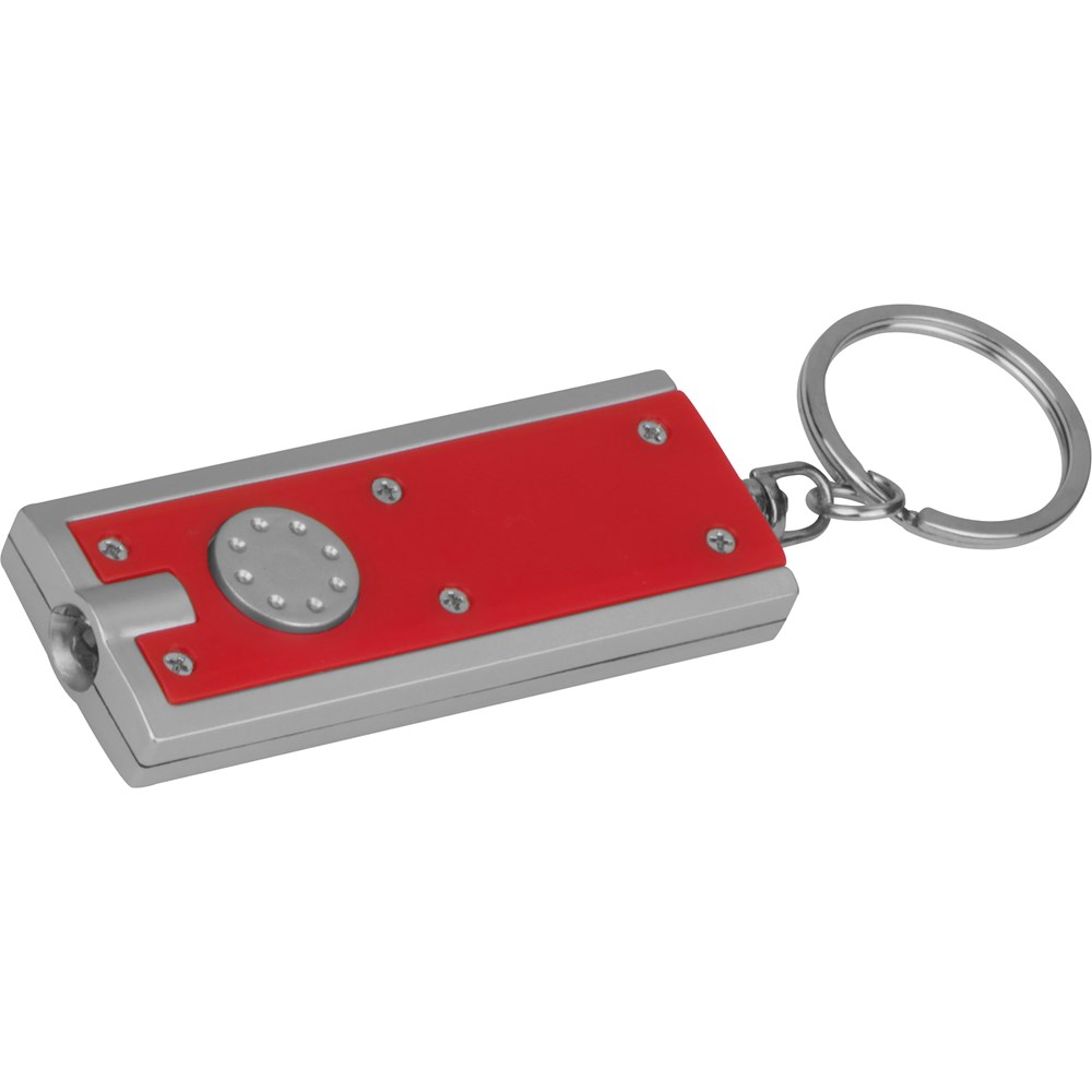 Sleutelhanger met wit LED lampje