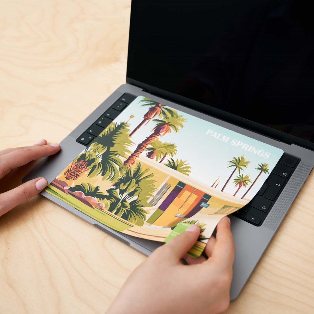 rPET GripCleaner® 4in1 muismat  23x20 cm met individuele inlegkaart, all-inclusive-pakket