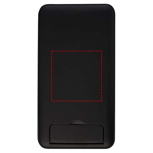 Loop 10 W draadloos oplaadstation met telefoonstandaard van gerecycled plastic